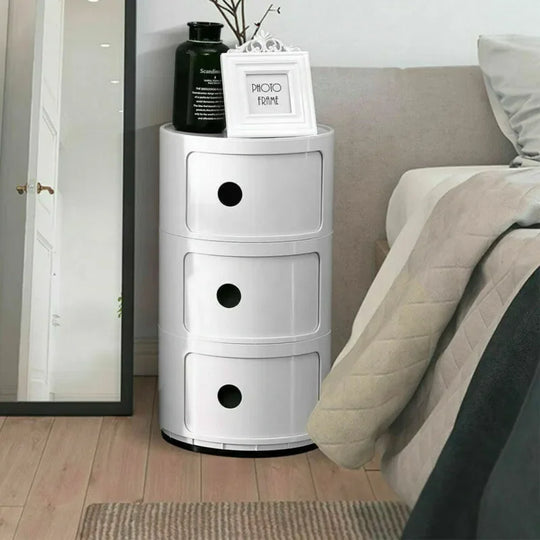 Stylish Round Storage Cabinets