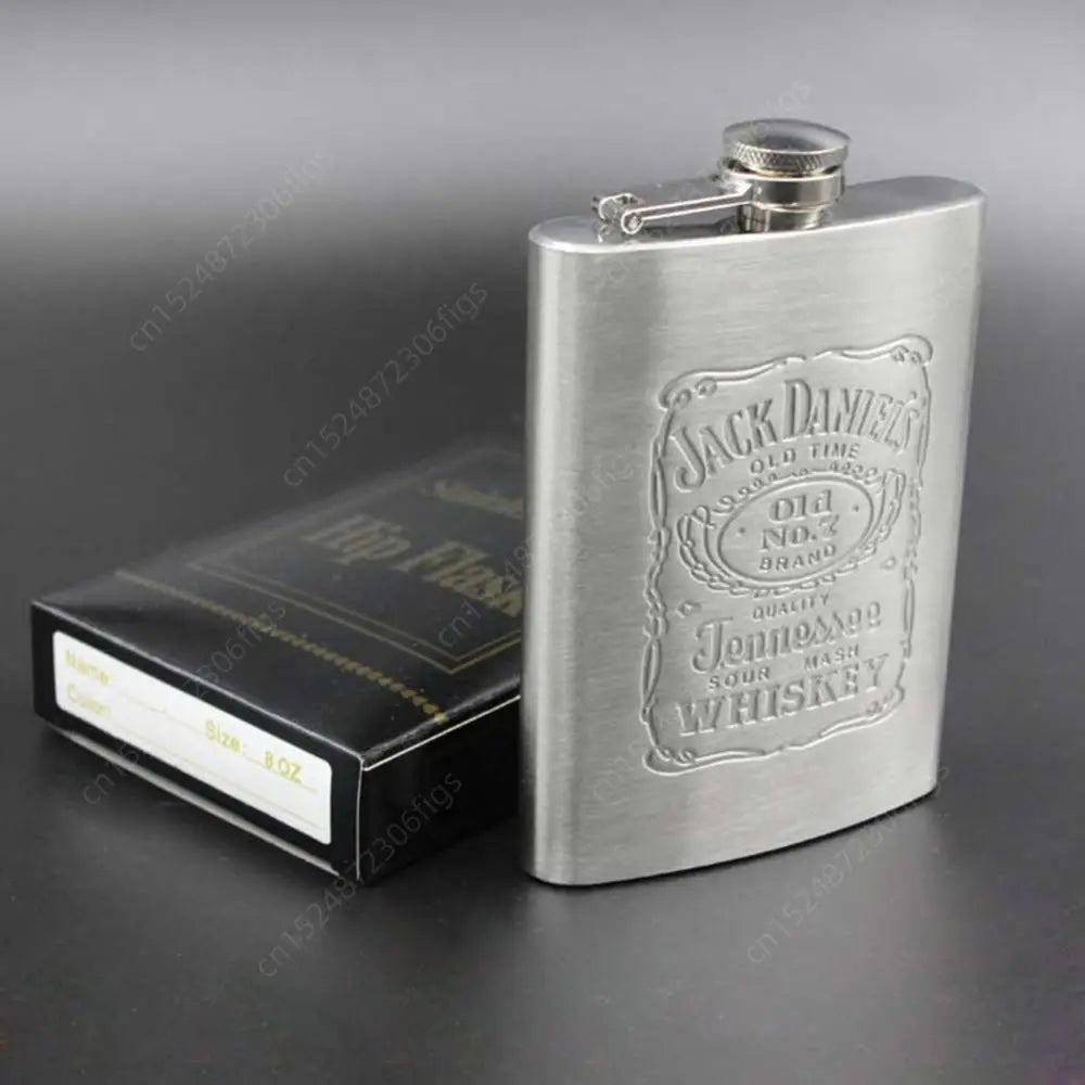 8Oz Stainless Steel Portable Hip Flask