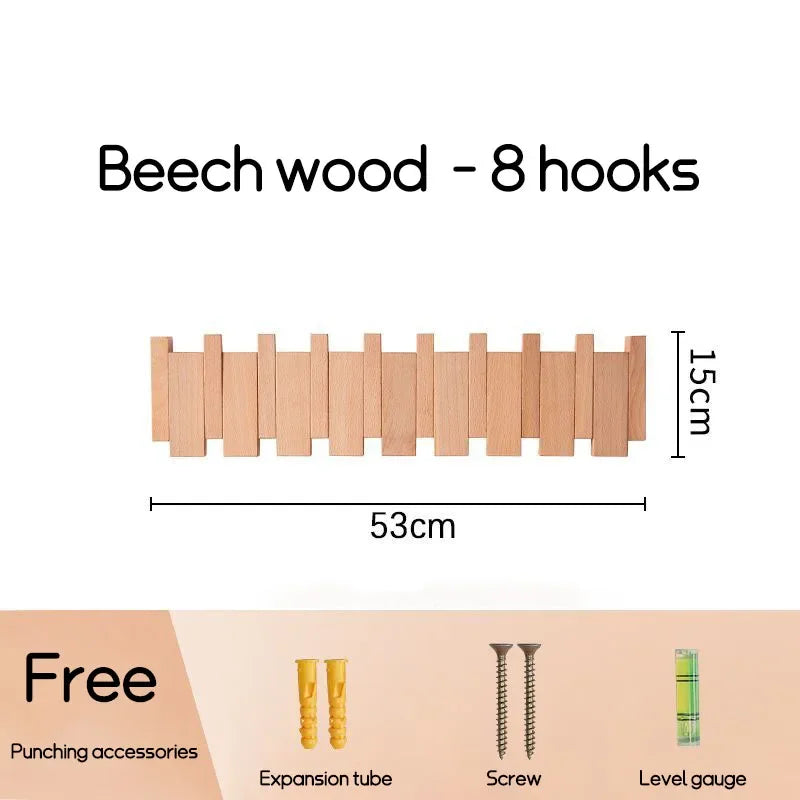 Walnut Coat Rack