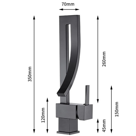 Unique Luxury Square Luxury Faucet