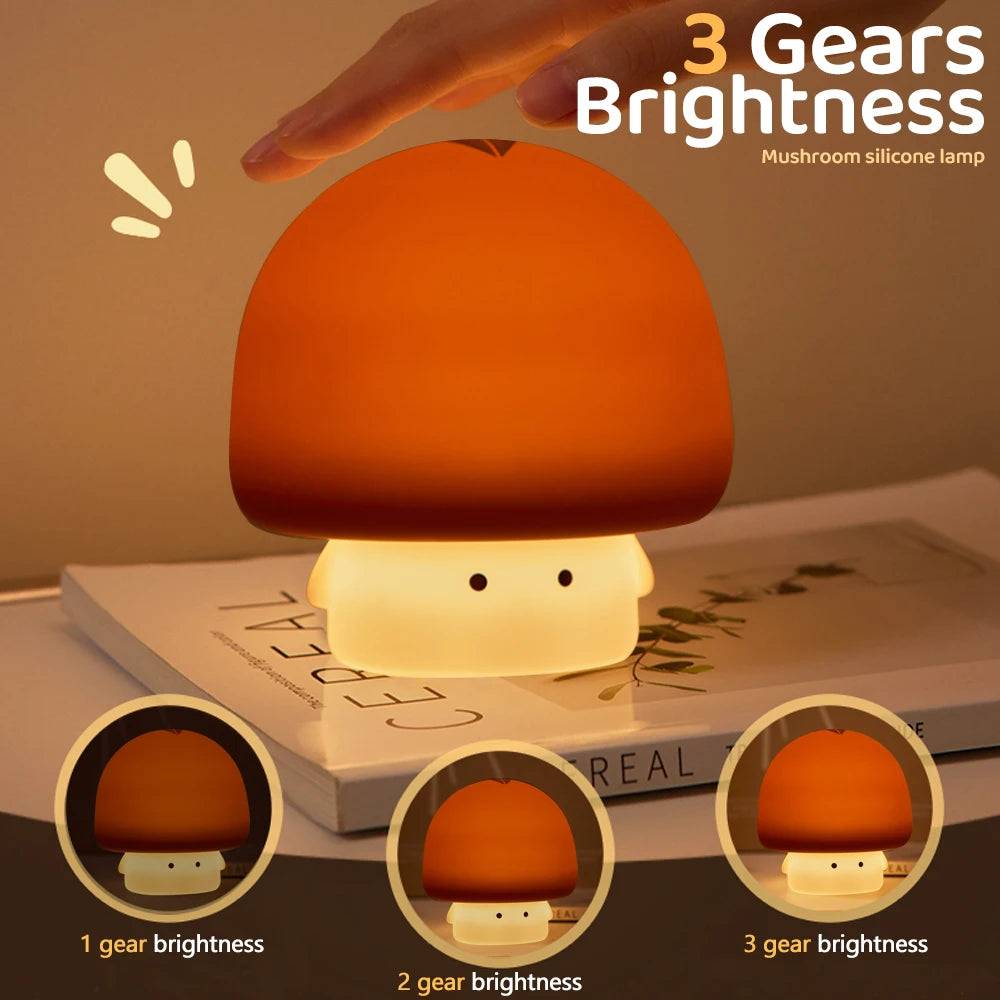 LED Mushroom Lamp