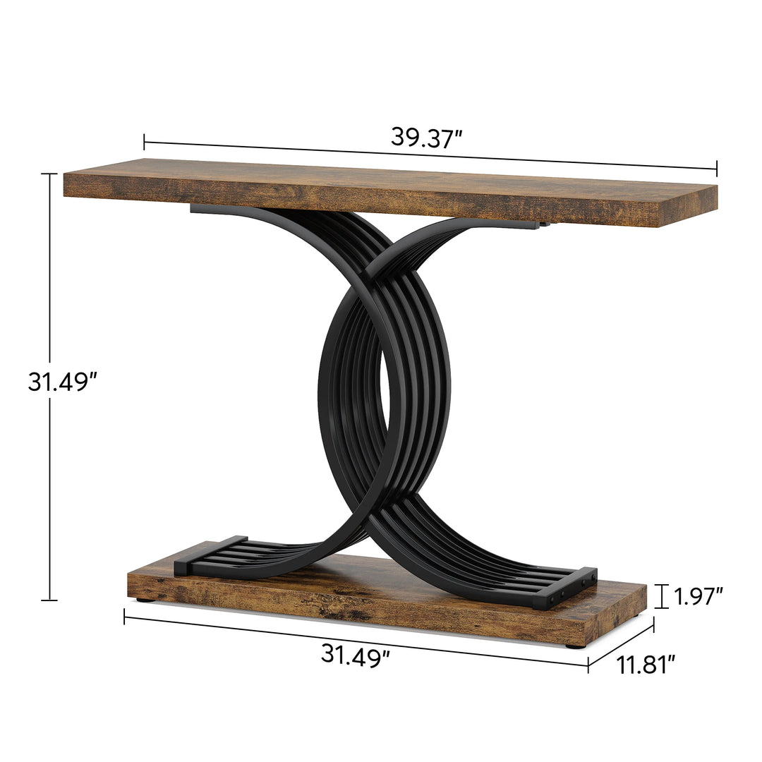 Beautiful Luxury Marble Entryway Console Table