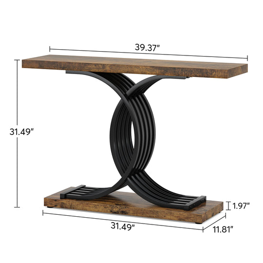 Beautiful Luxury Marble Entryway Console Table