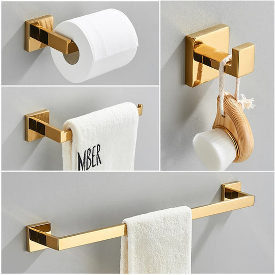 Modern Luxury 4pcs Bathroom Accessories Sets
