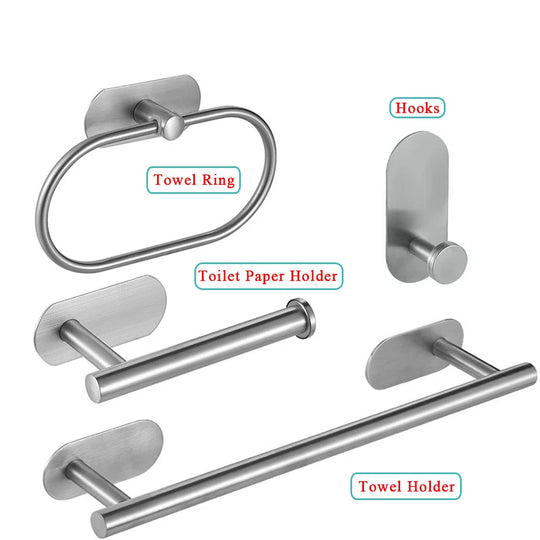 4Pcs/Set Bathroom Accessories Set