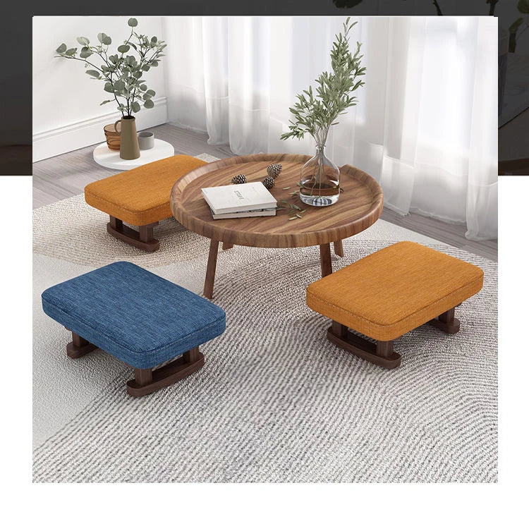 Small Wooden Stool Footrest