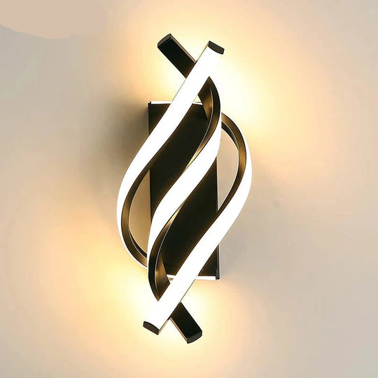 Modern Swirl Lighting Lustre