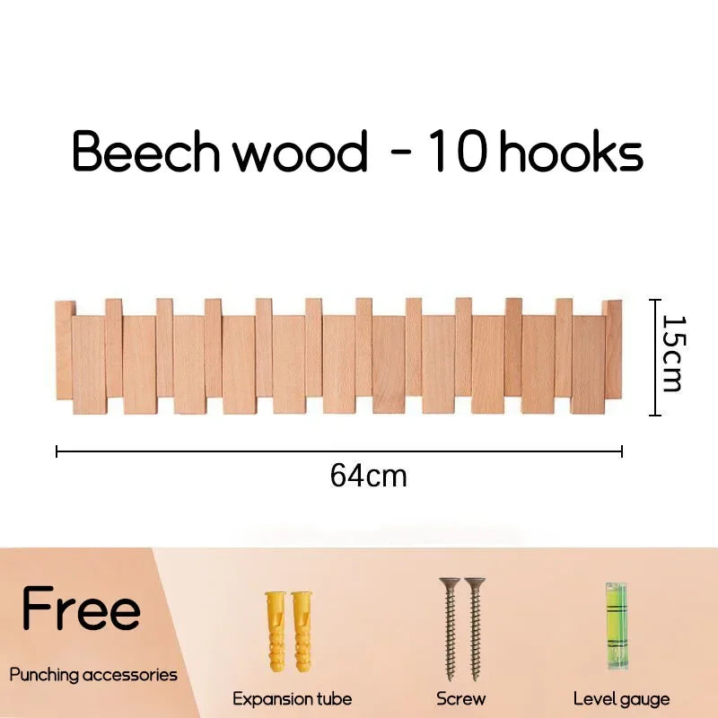 Walnut Coat Rack