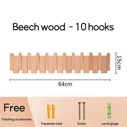 Walnut Coat Rack