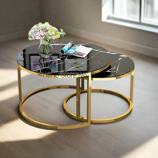 2 Modern Glass Coffee Tables