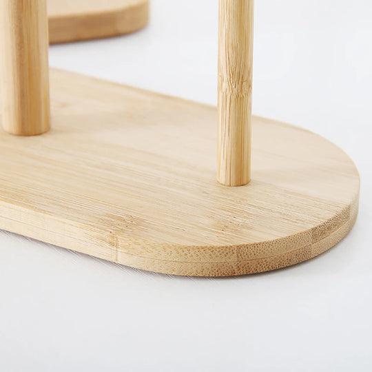Kitchen Wooden Paper Towel Holder