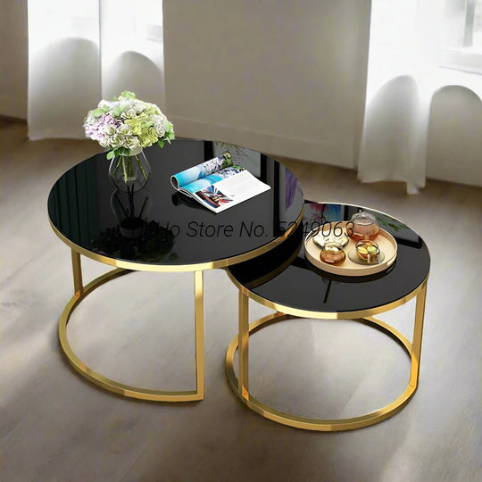 2 Modern Glass Coffee Tables