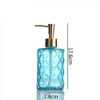 330ml Fancy Glass Soap Dispenser