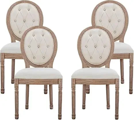 French Country Dining Chairs Set of 4