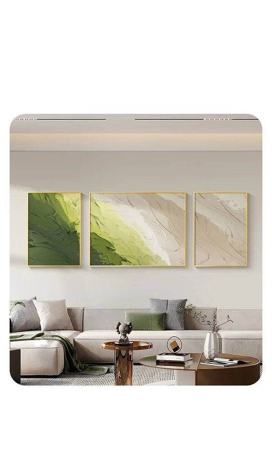 Modern Abstract Canvas Wall Art 3-Piece