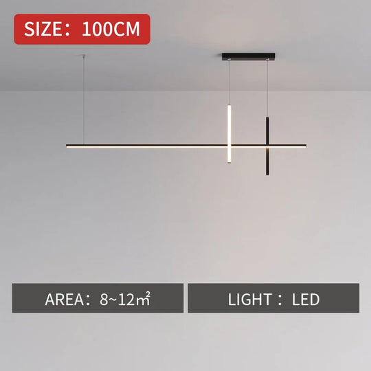 Unique Modern Minimalist LED Chandelier