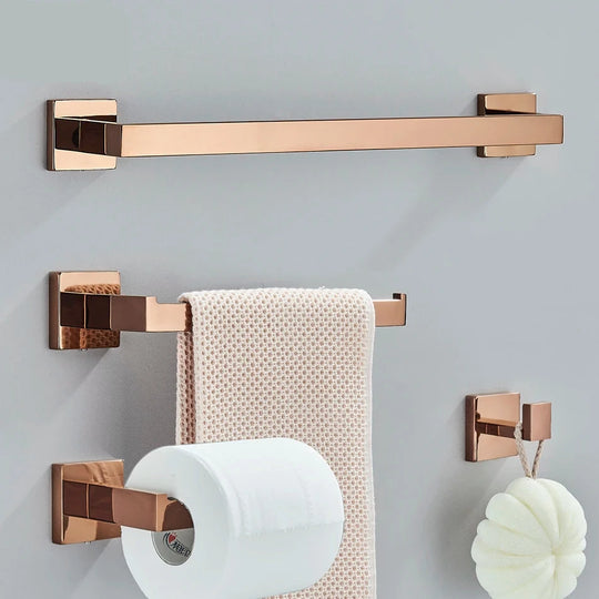 Rose Gold Towel Rail