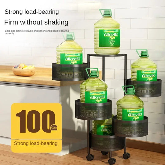 Kitchen Rotating Storage Shelf