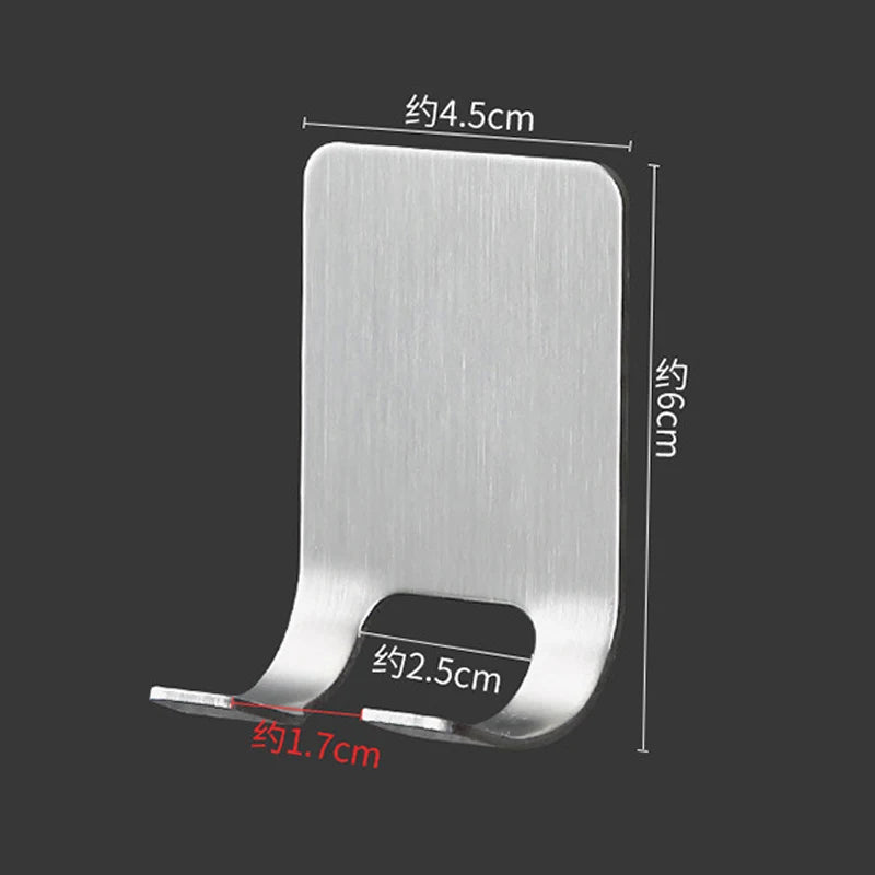 Stainless Steel Bathroom Organizer Hooks