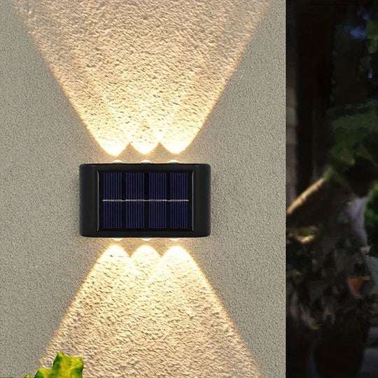 Modern Solar Fence Light