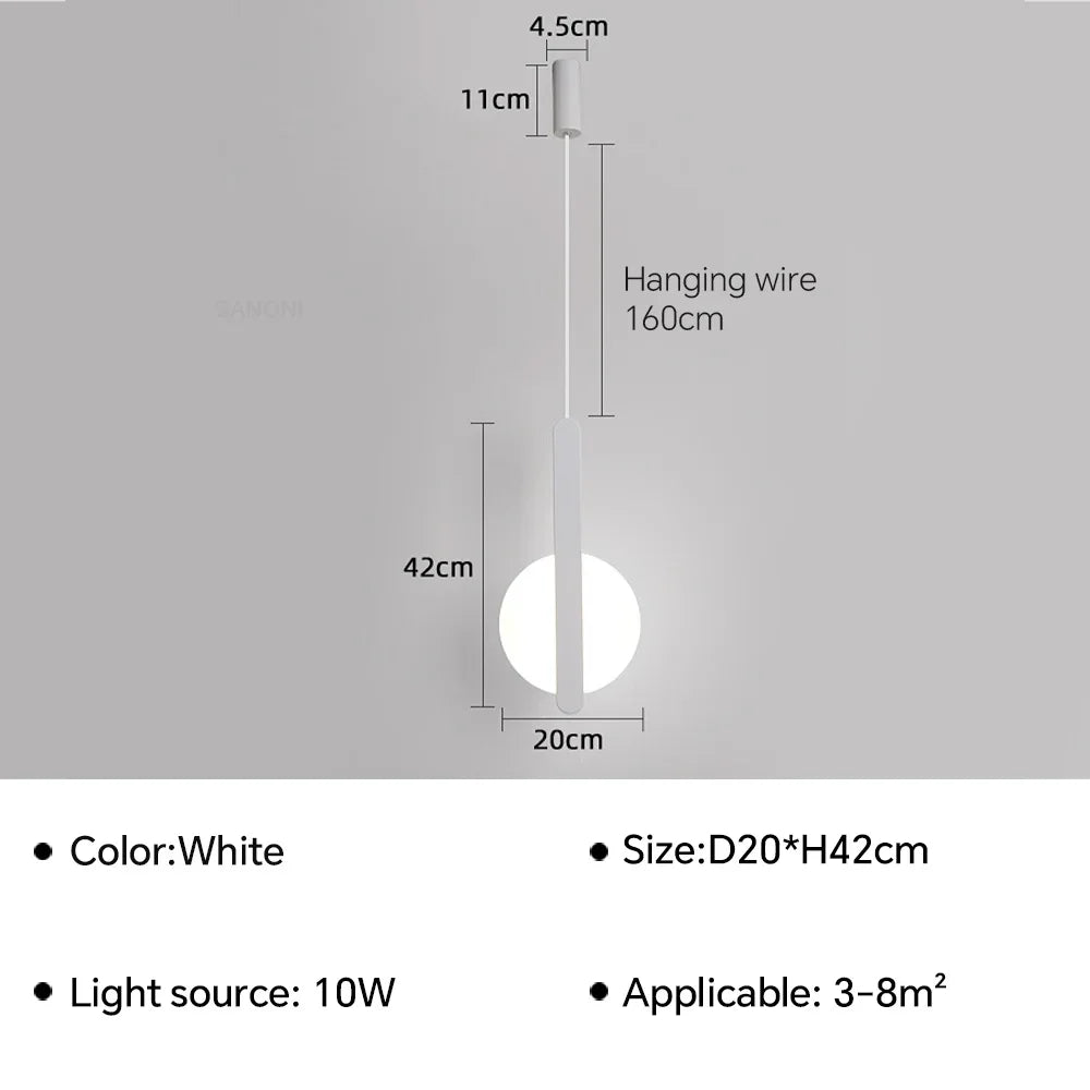 LED Pendant Lamp Hanging Chandelier