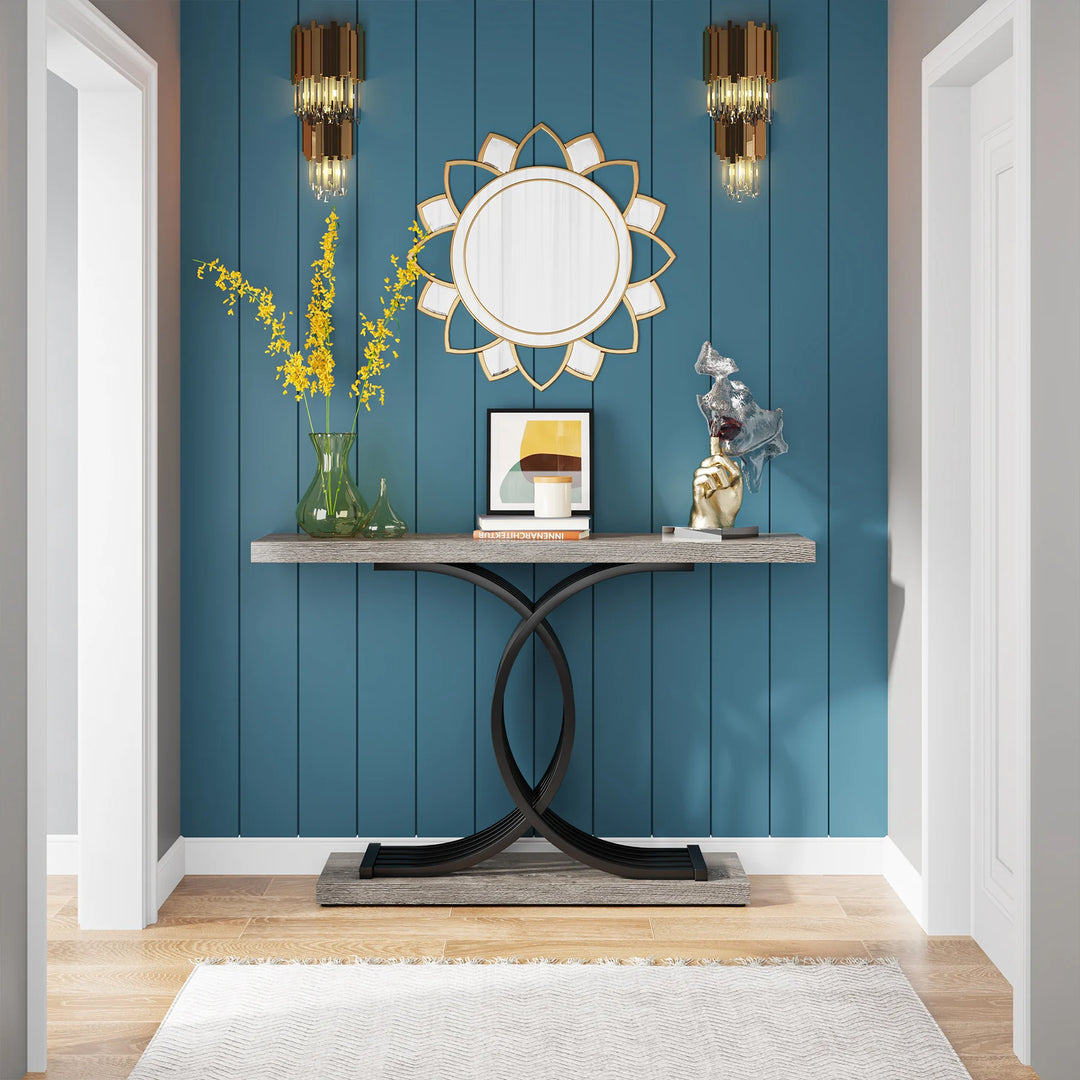 Beautiful Luxury Marble Entryway Console Table