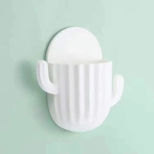 Cactus Wall Mounted Toothbrush Holder
