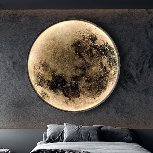 LED Moon Wall Lamp