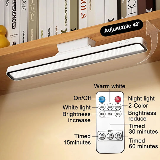 Desk Lamp LED USB Rechargeable