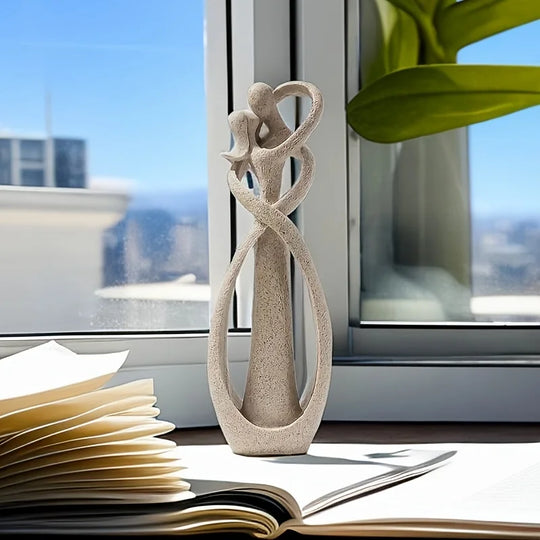 Stylish Desktop Abstract Couple Sculpture