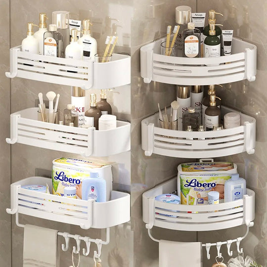 Stylish New Aluminium Shower Storage Rack