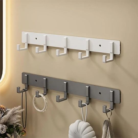 Row of Modern Space Aluminium Hooks, Coat Hangers