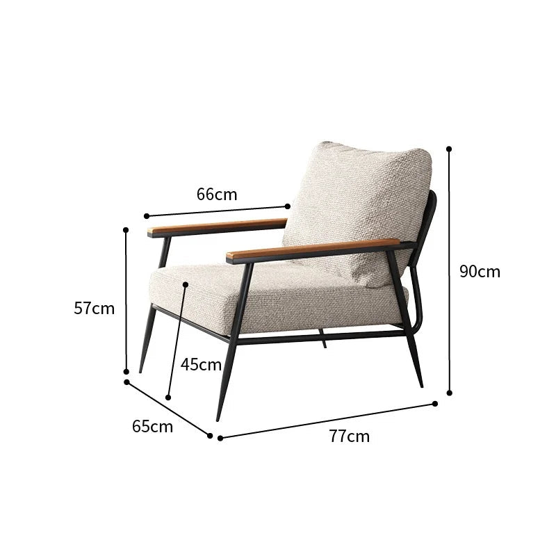 Luxury Yet Simple Leisure Chair