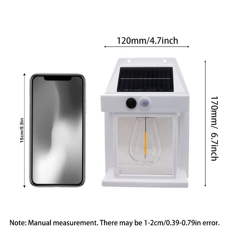 Solar Modern Tungsten LED Wall Lamp