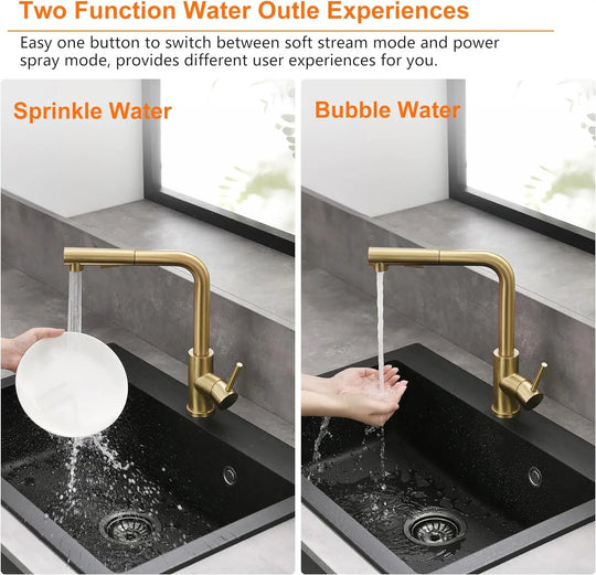 Kitchen Faucet with Extendable Hose, Touch Sensitive