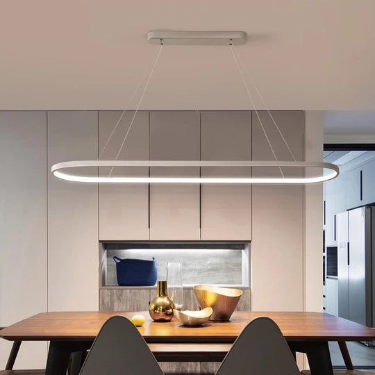 Oval LED Pendant Lights For Your Dining Room