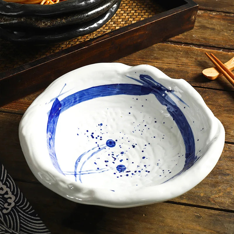 Japanese Irregular Ceramic Bowl