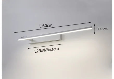 Contemporary Luxury Asymetric Bathroom Wall Light