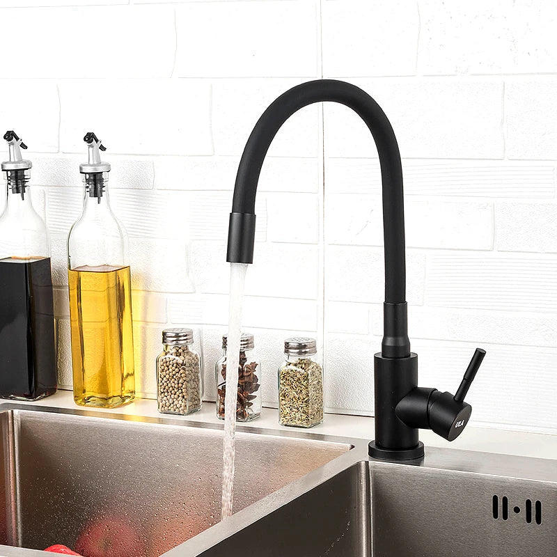 Luxury Two Tone Kitchen Faucet