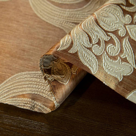 Embroided Jacquard Table Runner