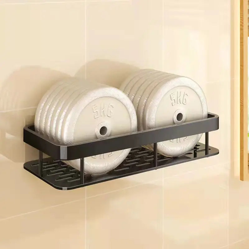 Stylish Wall Mounted Bathroom Storage Organizer Shelf