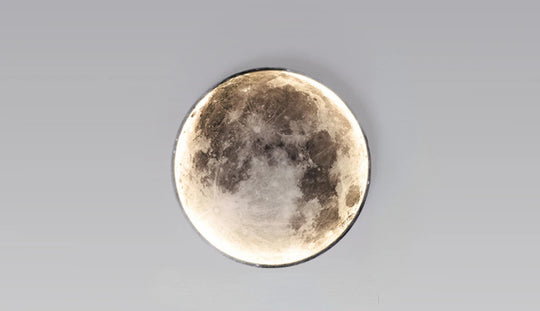 LED Moon Wall Lamp