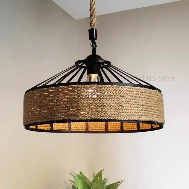 Metal Twine Vintage Lampshade