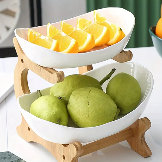 Stylish Stacked Fruit Bowls