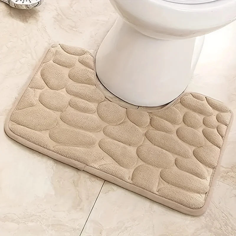Comfy, Luxury Bathroom Toilet Foot Mat