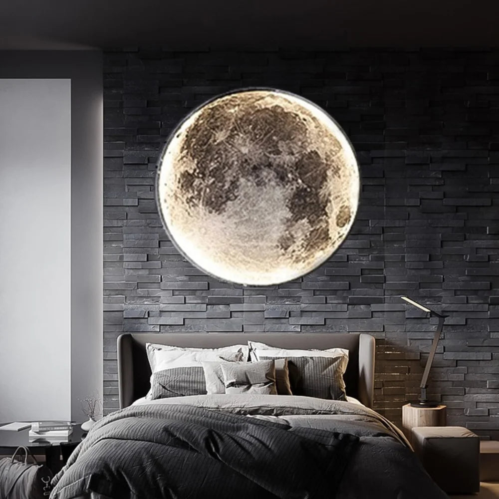 LED Moon Wall Lamp