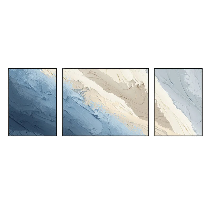 Modern Abstract Canvas Wall Art 3-Piece