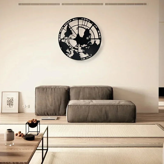 Metal Globe Wall Decor