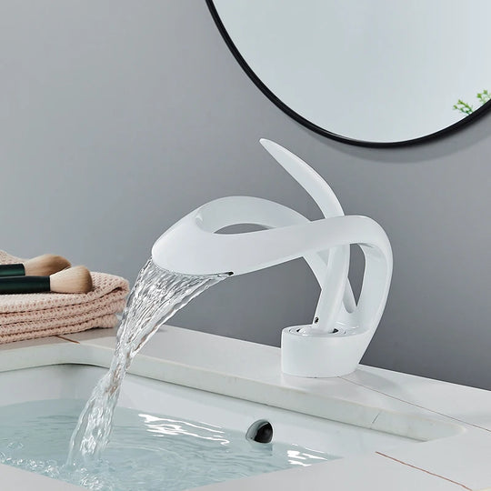 Luxury Stylish Oval Bathroom Basin Mixer Faucet