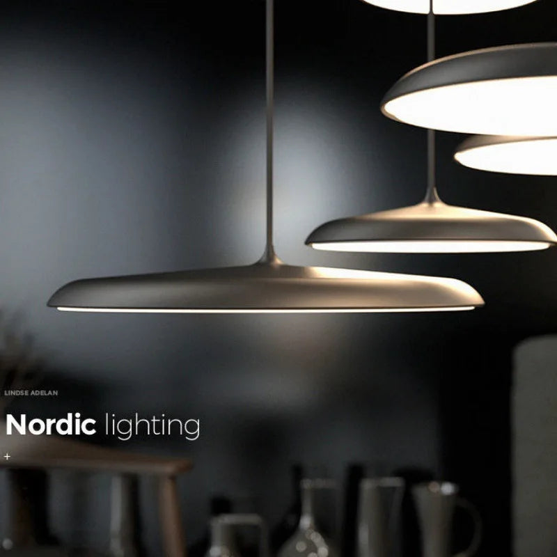 Luxury Stylish LED Pendant Dish Lamp